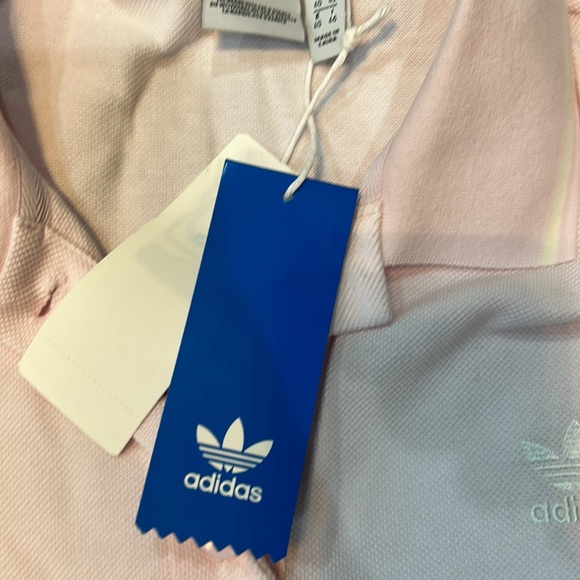Pink adidas polo shirt - Picture 4 of 5